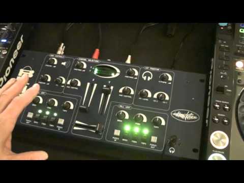 INTIMIDATION BLUE DJ MIXER Old school mixer from the midd 90's