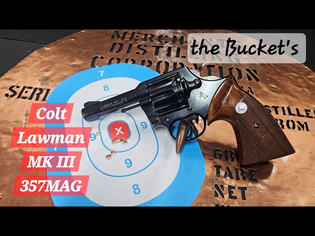 Colt Lawman MK III great Entry Level Colt Double Action in 357mag