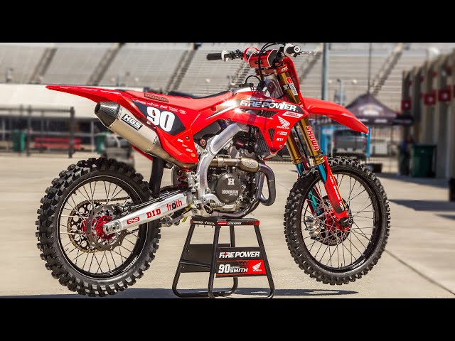 Almost Factory Bike! Inside Jordon Smith Fire Power Honda CRF250R