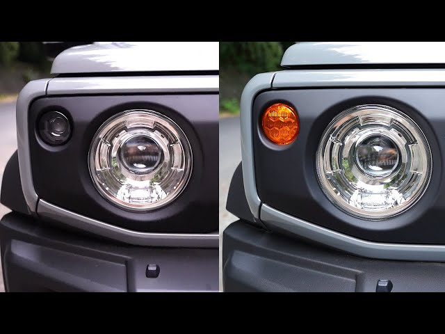 LED front smoked turn signals [Jimny Sierra/Custom 18] [Showa