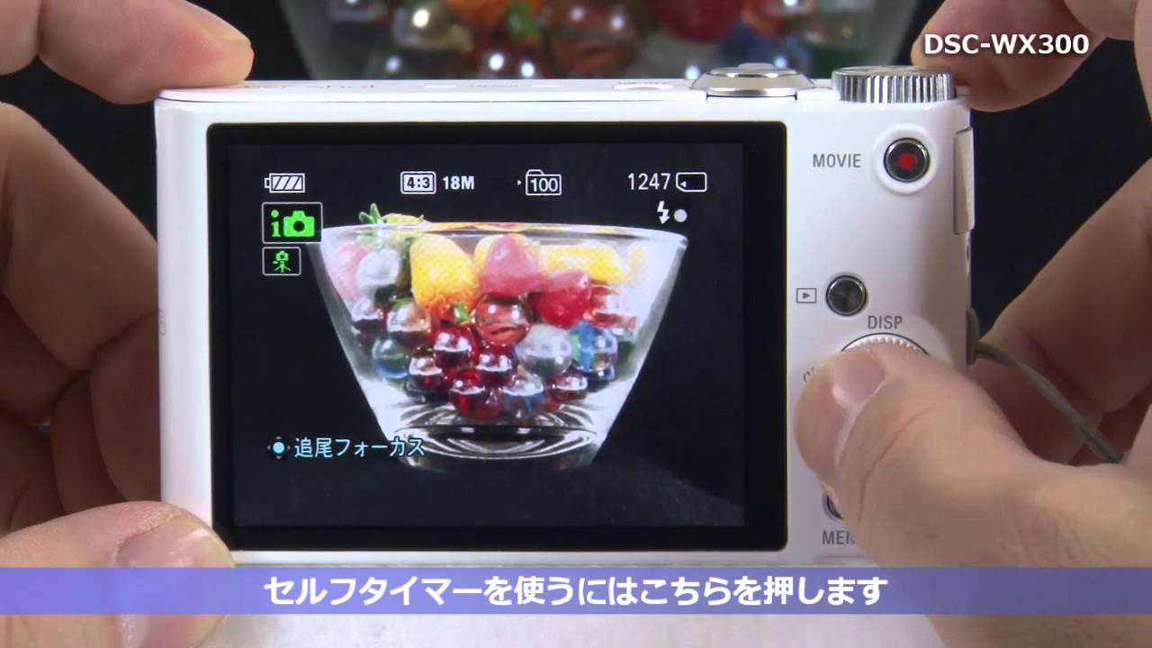 ソニー サイバーショット DSC-WX300セットアップ動画 - YouTube