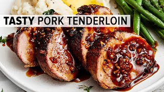 Honey Garlic Pork Tenderloin - Downshiftology
