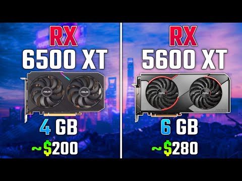 デ*ィ様 Ryzen5 5600X 6-core,Radeon RX6500XT AMD RX 6500 XT vs RX