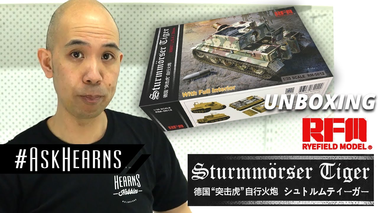 Ryefield Sturmmörser Tiger (Sturmtiger) Unboxing | #askHearns
