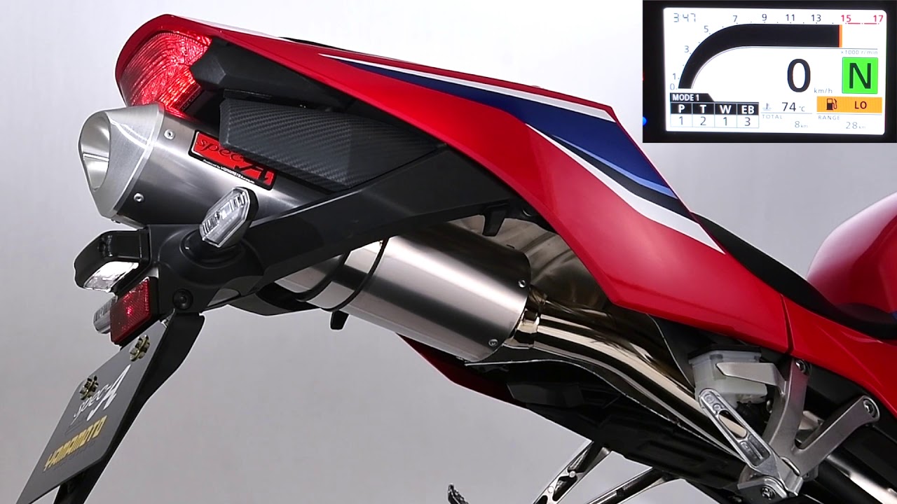 CBR600RR SLIP-ON チタン ヤマモトレーシング - YouTube