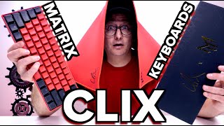 CLIX x MATRIX 60% KEYBOARD REVIEW, with Gateron speed silver - YouTube