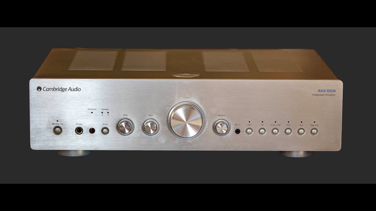 Cambridge Audio Azur 650A Integrated Amp- Vintage Audio Review