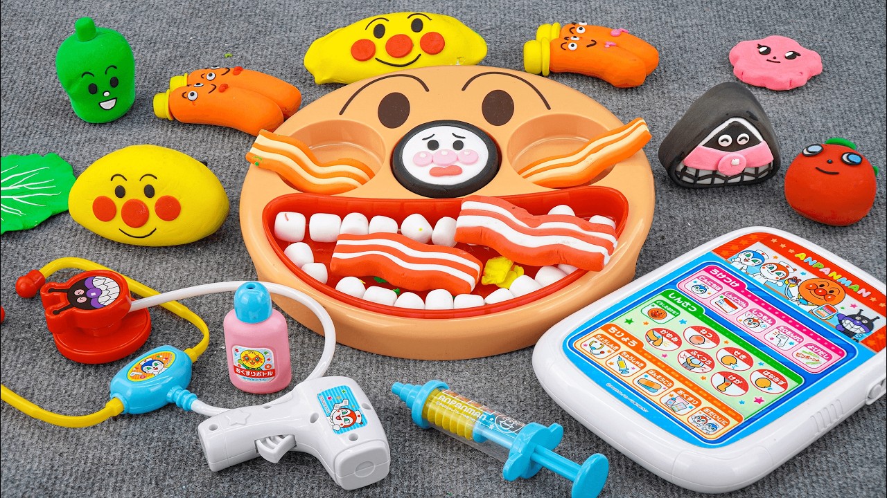 96 Minutes Satisfying with Unboxing Anpanman Assorted Candy ASMR