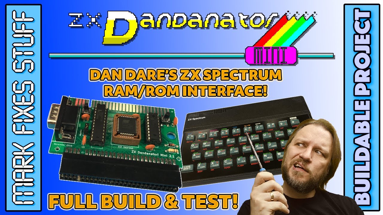 Building the ZX Dandanator Mini 2.1 for the ZX Spectrum - Flash