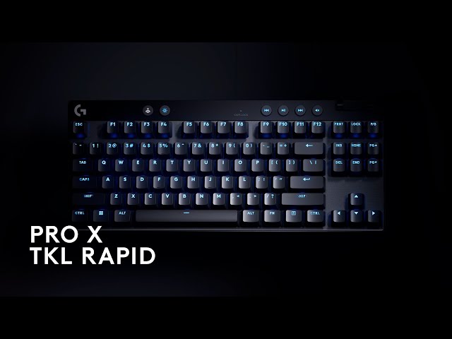 Introducing the PRO X TKL RAPID analog gaming keyboard - YouTube