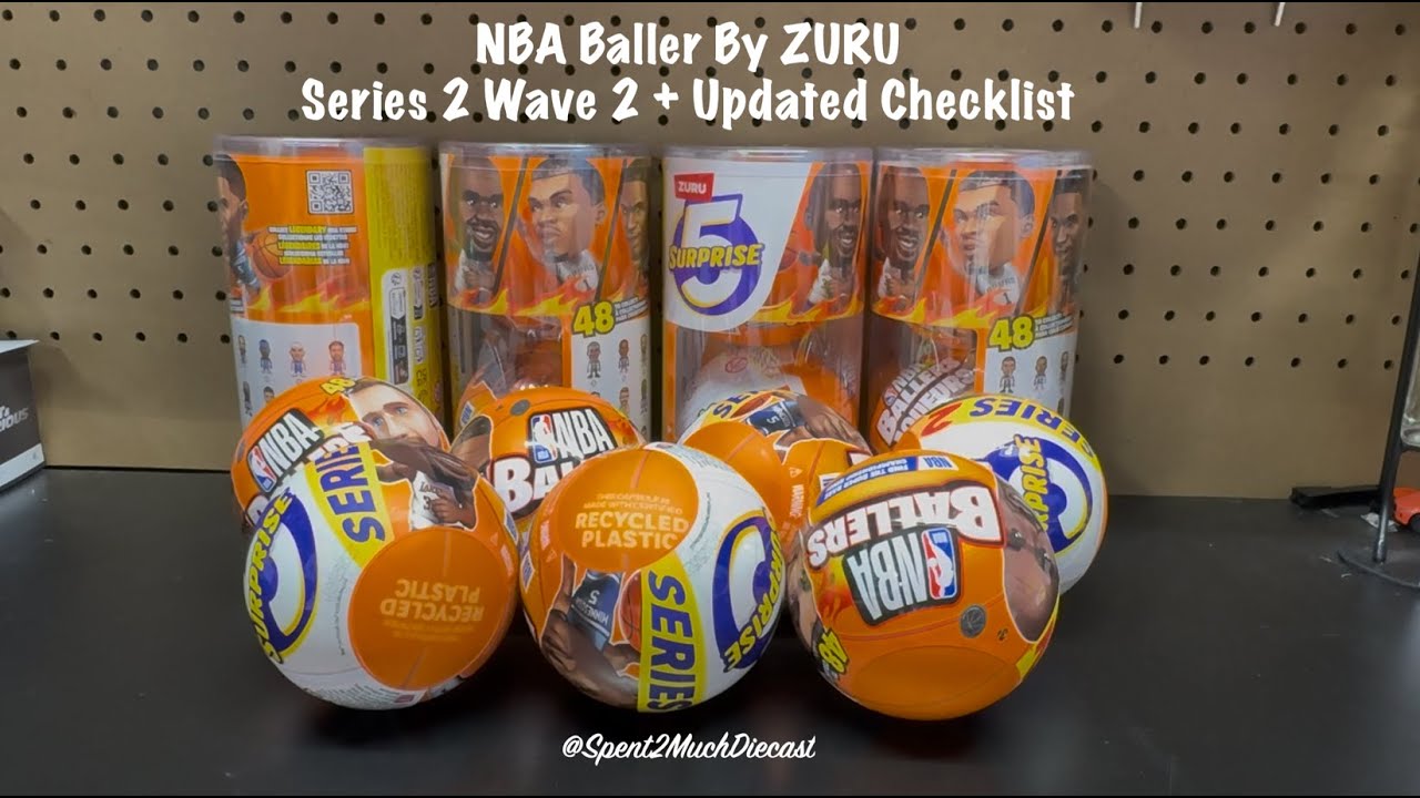 Opening The Series 2 Zuru NBA Ballers - Mini Brands Basketball