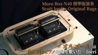 Muro Box-N40 標準版演奏Scott Joplin-Original Rags :オルゴールは