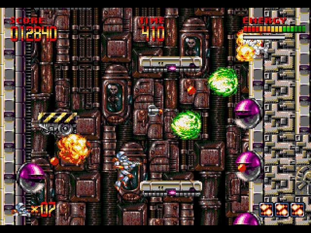 Mega Turrican (Genesis) Secret Level - YouTube