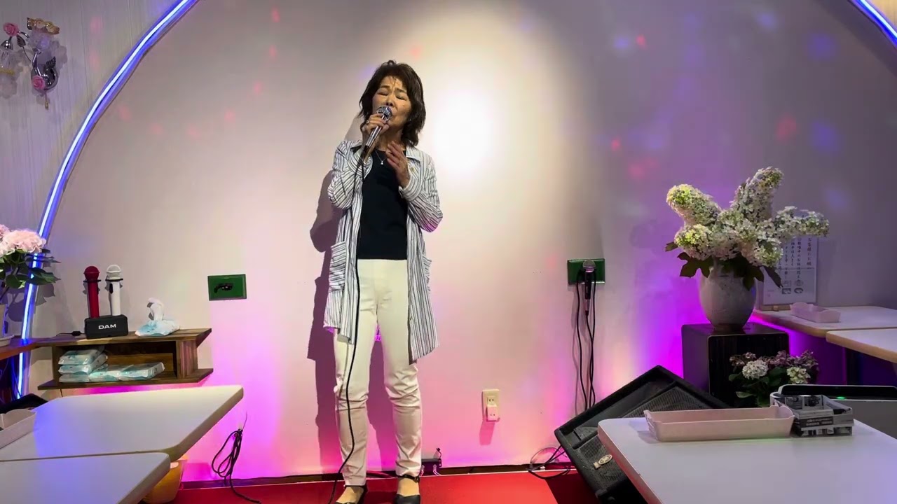 硝子の季節-garasuno toki - ケイ潤子 cover haruちゃん - YouTube