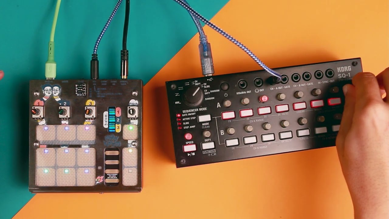 MON2 + SQ-1 // Sequencer-Driven Chaos | Soundscape Machine Demo