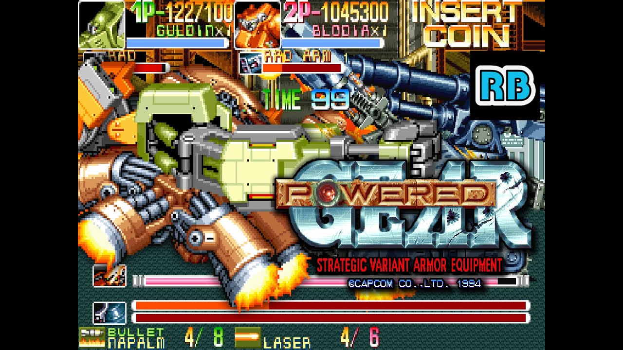 1994 [4K 60fps] Armored Warriors (Euro) Reptos Hardest