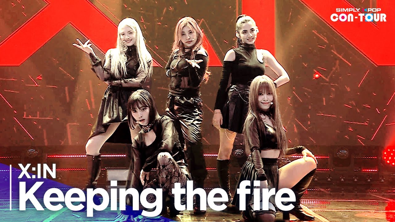 Simply K-Pop CON-TOUR] X:IN(엑신) - 'Keeping the fire _ Ep.563