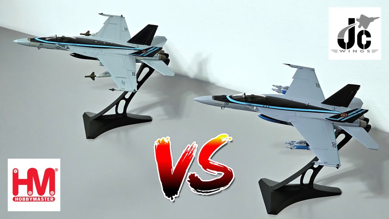 Model Airplane Showdowns! Hobby Master VS JC Wings: 1/72 Top Gun