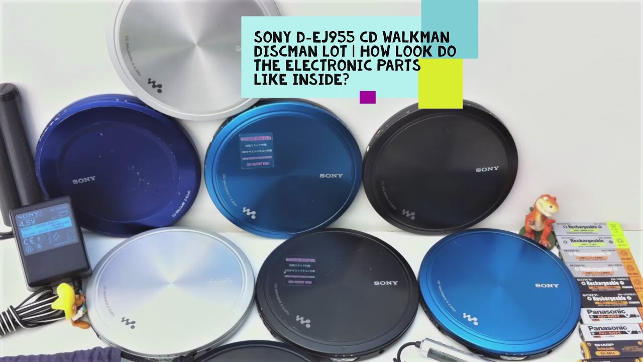 Sony D-EJ955/985 CD Walkman Collection CD Player Discman Portable