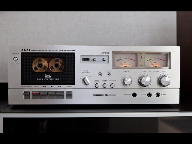 AKAI GXC 709D Demo - YouTube