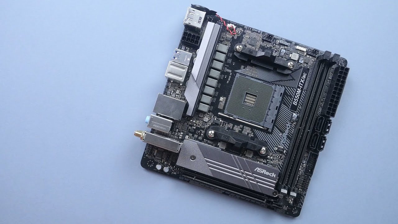 ASRock B550M-ITX/ac Review - YouTube