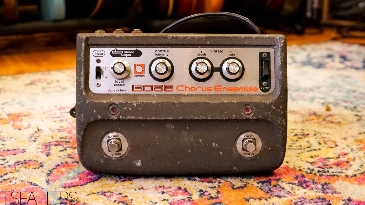 Now I get it!! - Boss CE-1 Chorus Ensemble - YouTube