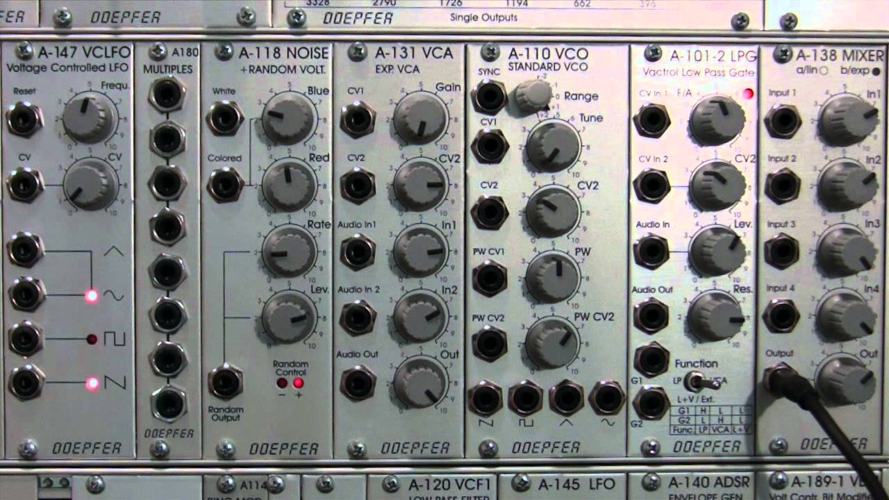 DOEPFER A-101-2 LPG / モジュラーシンセ Doepfer A-101-2 Vactrol Low