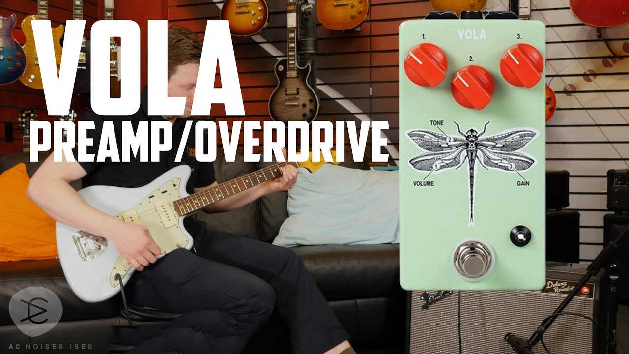 AC NOISES VOLA Preamp/Overdrive Pedal - YouTube