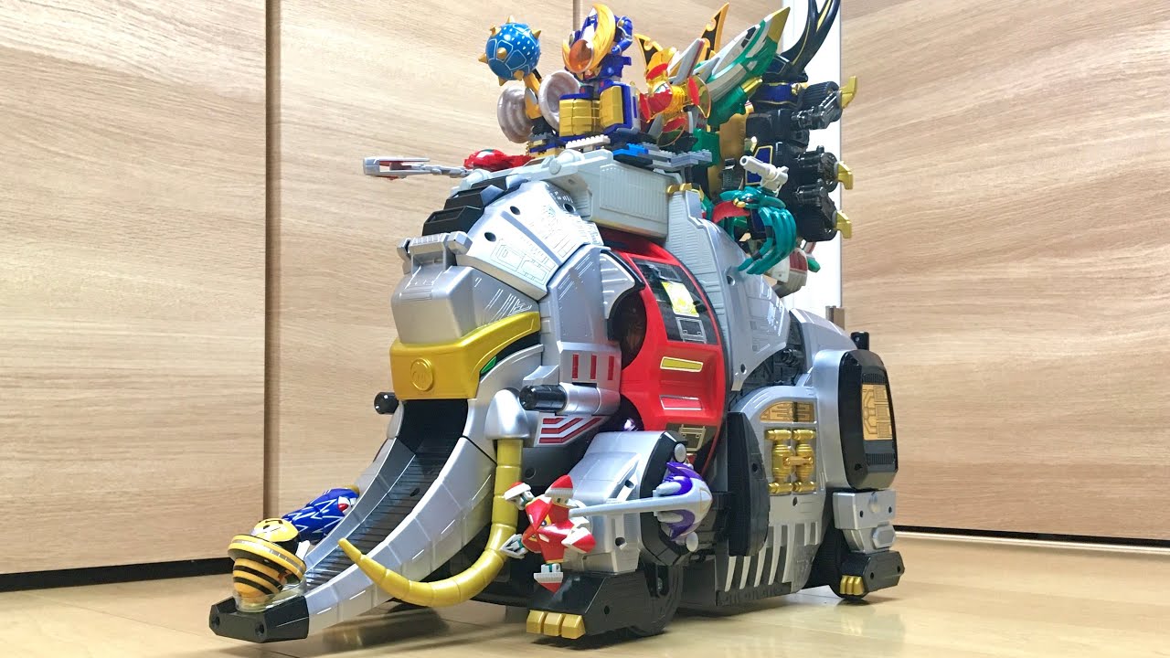 DX PR Ninja Storm #6】全部乗せ⁉︎ リボルバーマンモスで遊んでみた