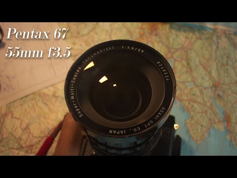 Pentax 67 55mm f3.5 Review - YouTube