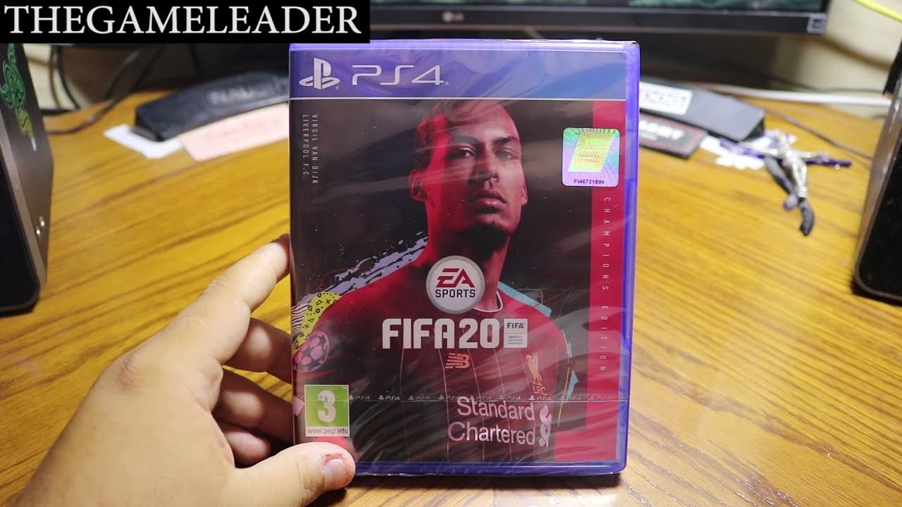 FIFA 20 [Champions Edition] 4 Days Early (PS4) - Unboxing - YouTube