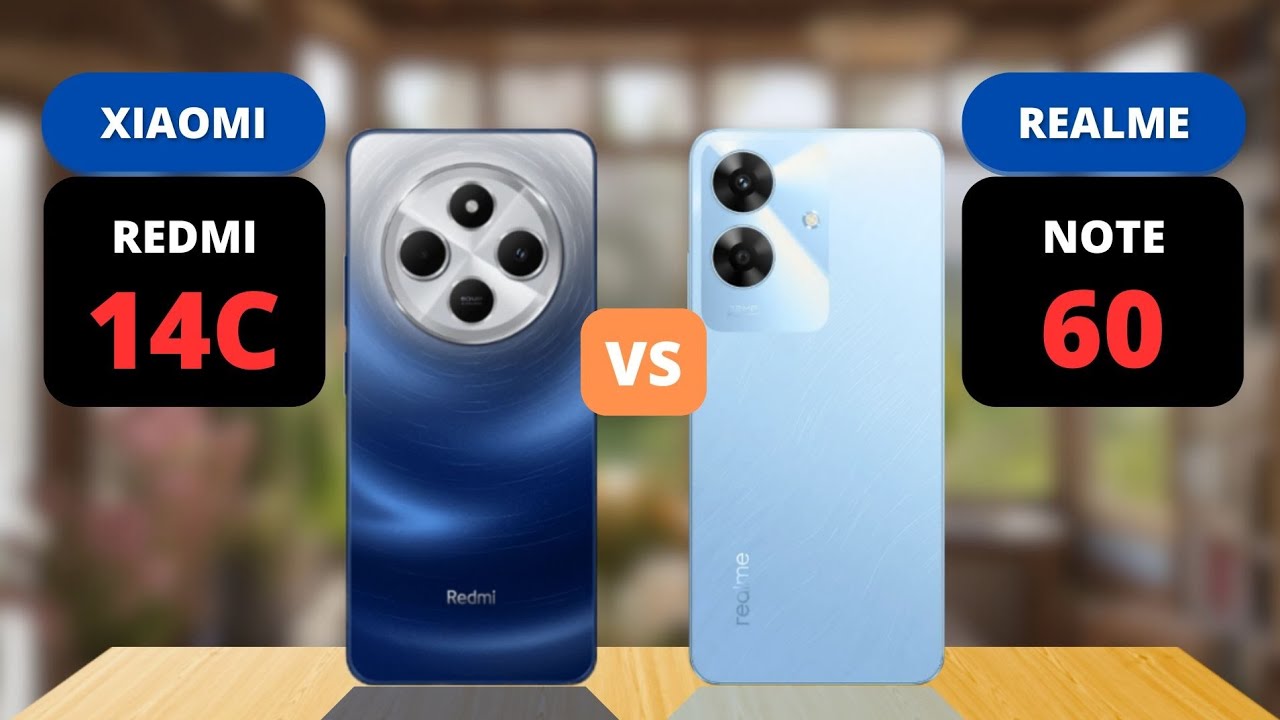 Redmi 14C vs Realme Note 60 Comparison Who is Better? - YouTube