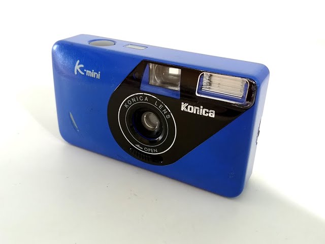 KONICA K-mini Compact Film Camera - YouTube