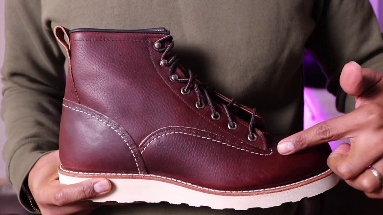 Red Wing 2906 Lineman in Briar Oli Slick Leather - YouTube