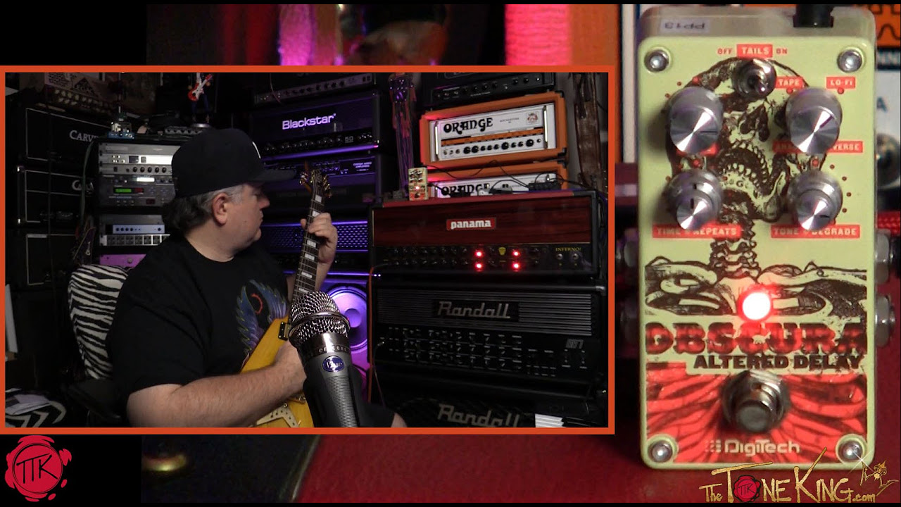 Digitech OBSCURA Altered Delay - Demo & Review - YouTube
