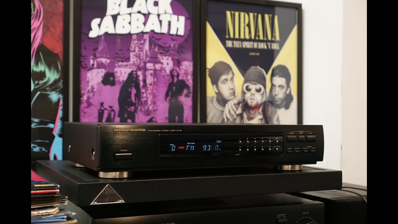 Marantz ST-55 AM/FM Stereo Tuner - YouTube