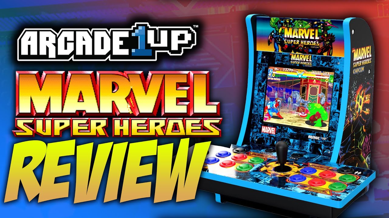 Arcade1Up Marvel Super Heroes 2 Player Countercade Review! - YouTube