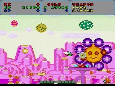 PCエンジン】 ファンタジーゾーン クリア - YouTube