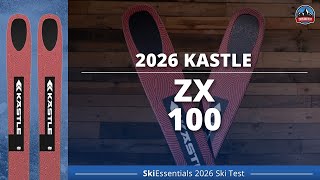 2026 Kastle ZX 100 Skis | Alpine Skis | SkiEssentials