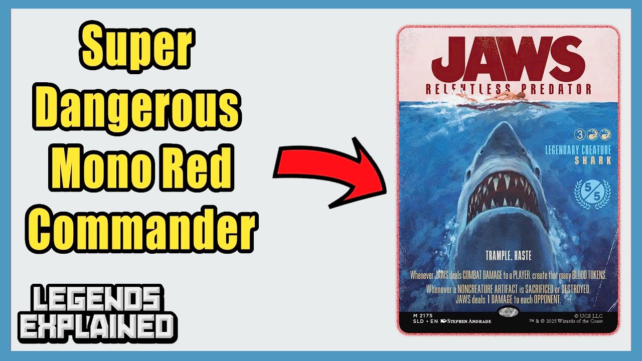 Jaws, Relentless Predator Lore + Deck - Legends Explained