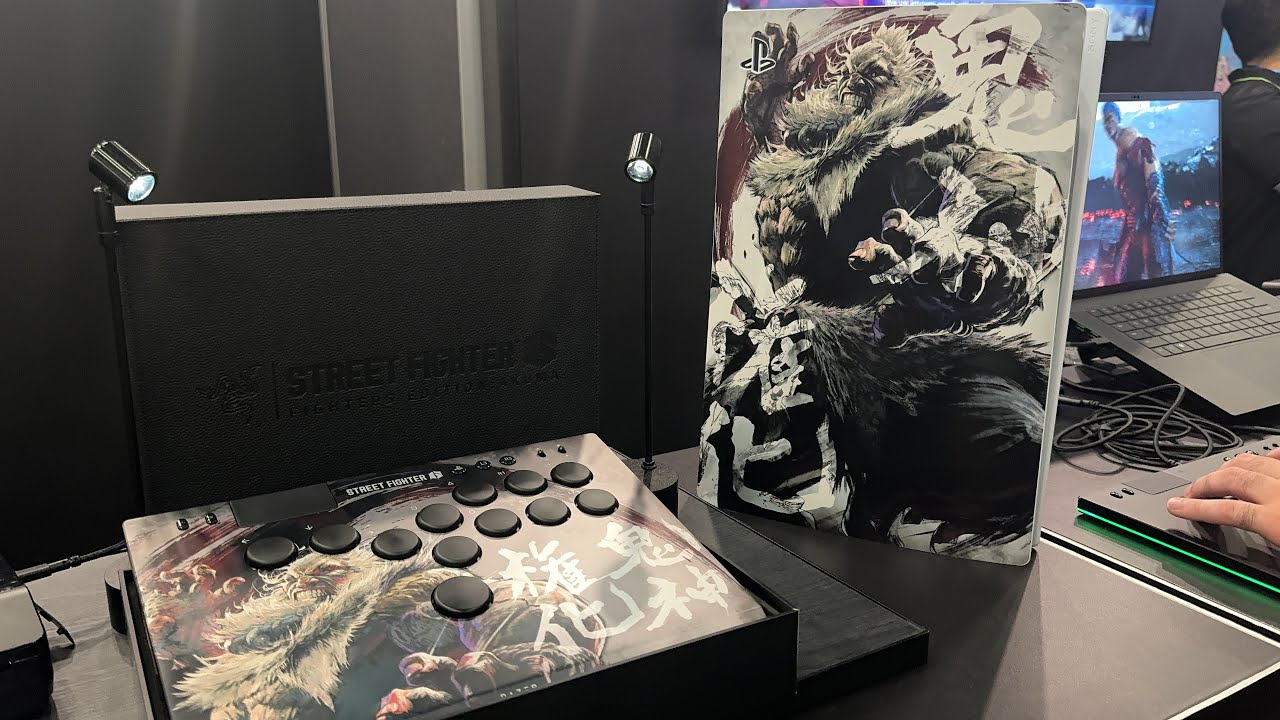 PC用ゲームコントローラー・コンバーター Razer Kitsune SF6 Fighters