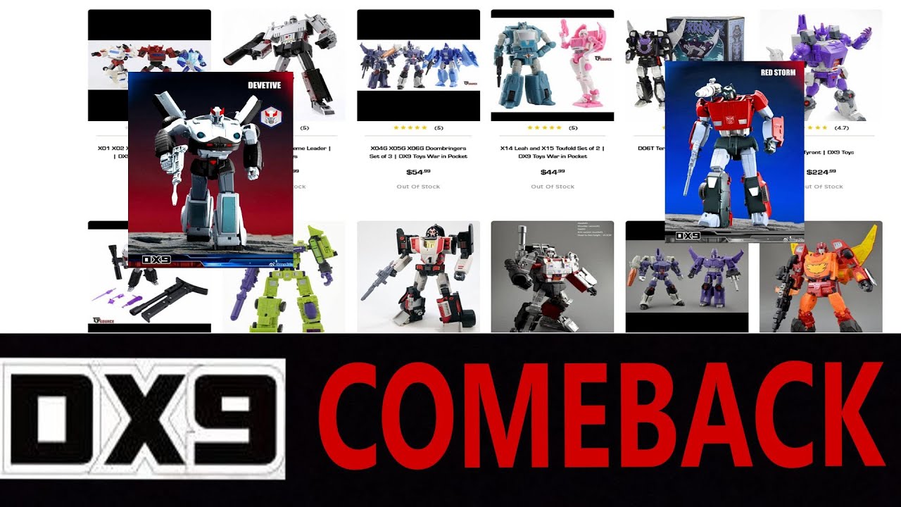 DX9 COMEBACK FROM WHAT THEY MADE IN THE PAST TO WHAT THEY HAVE ON