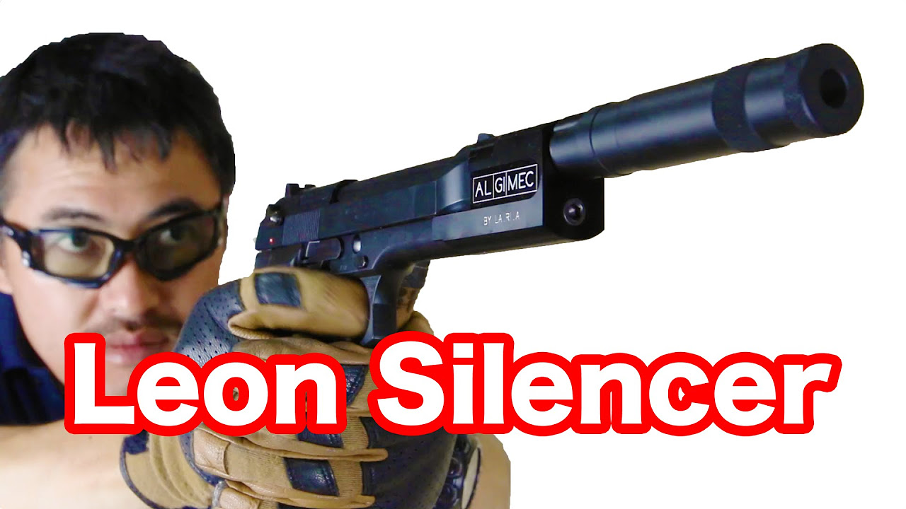 WA【ベレッタ】M92FS LEON サイレンサー・ガスブローバック・マック堺