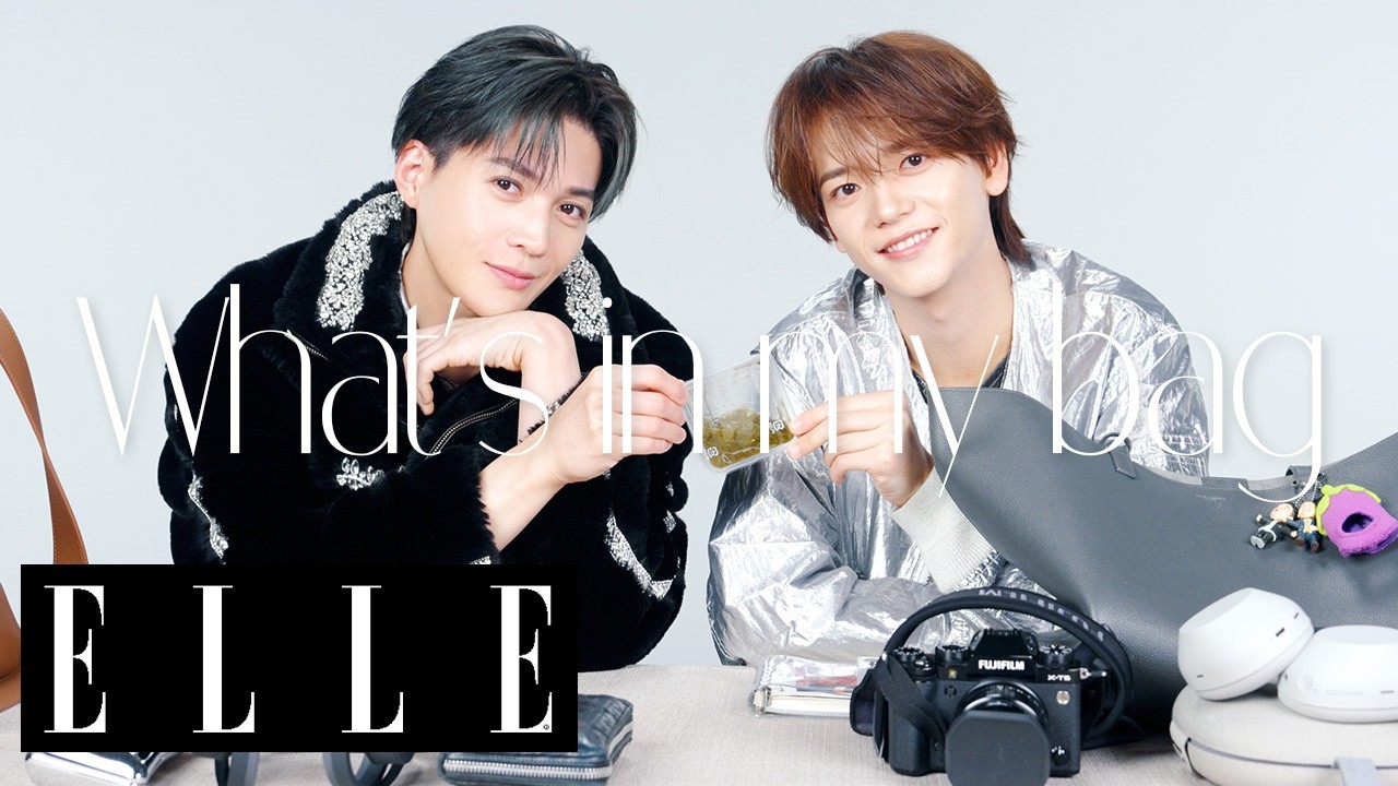 FANTASTICS 八木勇征 & 中島颯太】私物を大公開！ ボーカルコンビ“ゆせ