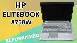 HP EliteBook 8760w Preview B class Refurbished - YouTube