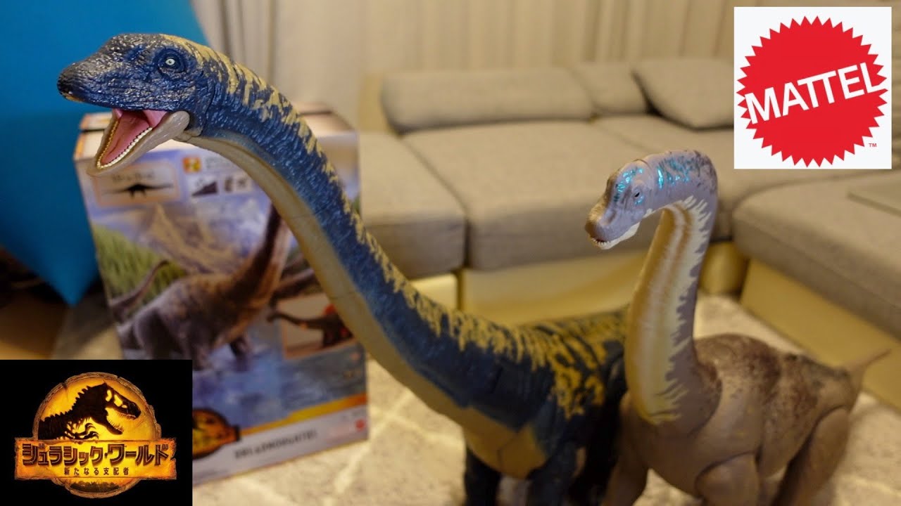 マテル ジュラシックワールド トレッドノータス - YouTube