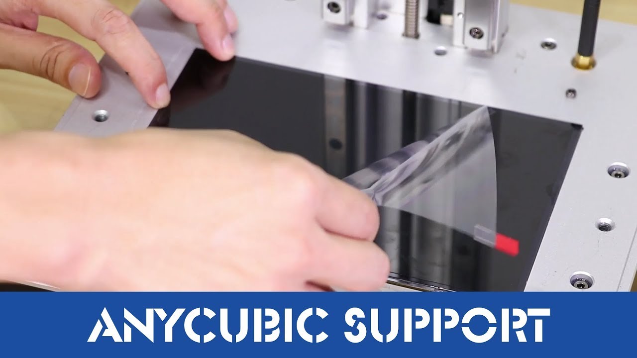 Replace monochrome LCD screen for Photon Mono X - YouTube