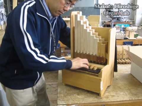 Hand Made Portativ Organ ver.2 - 自作ボルタティーフ・オルガン 2