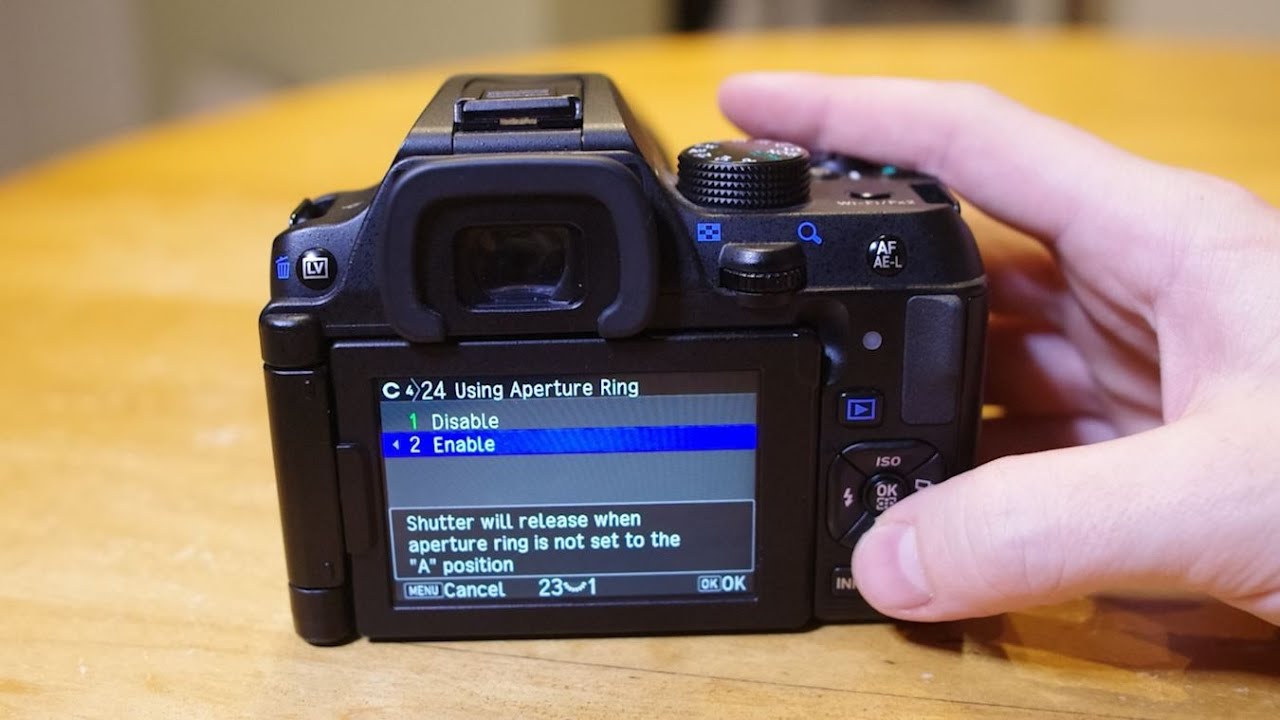 Pentax K-70: Using K, M, and M42 Manual Lenses - YouTube