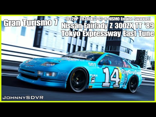 Gran Turismo 7 - Nissan Fairlady Z 300ZX '89 - VR38DETT-GT-R-NISMO